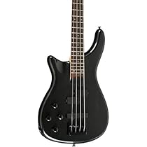 Rogue LX200BL Left-Handed Series III Electric Bass Guitar Pearl Black
