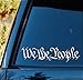 (2X) We The People Sticker Decal Sticker
