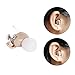 Mini Sound Amplifier, Ear Sound Enhancer, Noise Reduction, Easy to Hide and Comfortable to wear Enhanced Speech, Suitable for Adults, Elderly, Children, Left and Right Ears (2-Year Warranty)