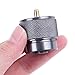 Walmeck- Camping Stove Adapter 1LB Propane Small Tank Input EN417 Lindal Valve Output