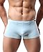 Winday Men Briefs Breathable Ice Silk Boxer Bikinis and Briefs 4 packs (Multi-colored) XL/US L