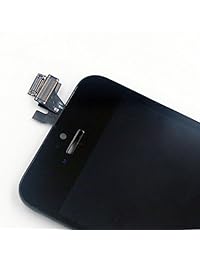 Kit de reparación de reemplazo de pantalla LCD SANKA para iPhone 5, Digitalizador Retina Conjunto de marco de vidrio para pantalla táctil para iPhone 5   Negro (incluye herramientas de reparación)