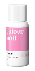 Colour Mill Oil-Based Food Coloring, 20 Milliliters Candy