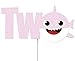 OMG Party Factory - Cute Shark Baby Cake Topper 2nd Birthday