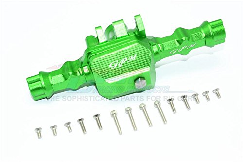 Traxxas TRX-4 Trail Defender Crawler Upgrade Parts Aluminum Rear Gear Box - 1 Set Green