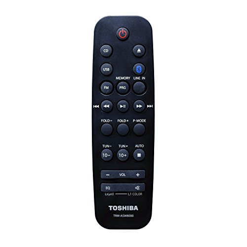 Toshiba TY-ASW8000 800 Watt Bluetooth Stereo Sound System: Wireless Mini Component Home Speaker System with LED Lights - Image 4