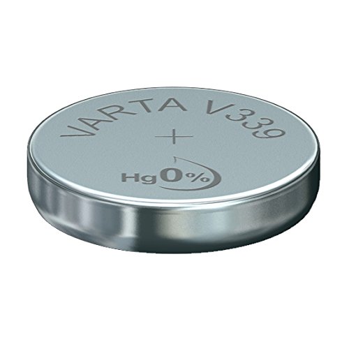 VARTABatteries Electronics V339 button cell battery 1-pack, Button cells in original blister pack of 1