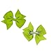 Prohouse Baby Girls Ribbon Hair Bow Clips Barrettes For Girl Teens Kids Babies Toddlers (Swallowtail-bows-40PCS)