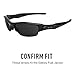 Revant Replacement Lenses for Oakley Flak Jacket sunglasses, UV Protection, Anti-Scratch and Impact Resistant, Non-Polarized Stealth Black