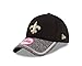 New Era Women's NFL 2016 Training Camp LS 9TWENTY Adjustable Cap, Black/Gray Heather, One Size