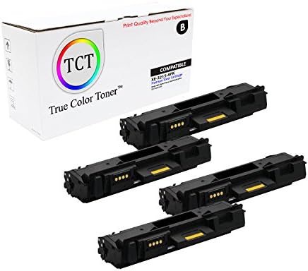True Color Toner 106R02777 Black 4-Pack Compatible Toner Cartridge Replacement for Xerox WorkCentre 3215 3225 Phaser 3260 Laser Printers (3,000 Pages)
