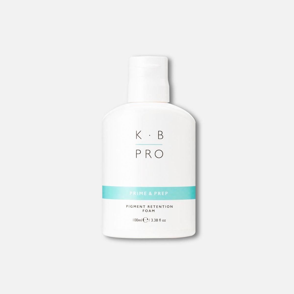K.B Pro Prime & Prep Pigment Retention Foam, Exfoliating Primer to Prepare Skin Ahead of Permanent Makeup or Microblading, Helps Pigment Retention, Enriched with Salicylic Acid and Witch Hazel, 100ml