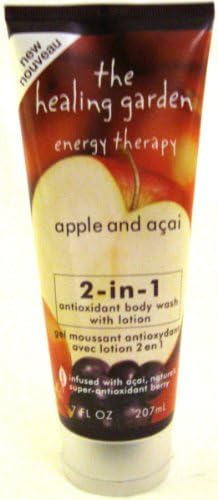 The Healing Garden Apple and Acai 2-in-1 body wash with lotion