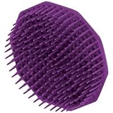 LaCasa Scalpmaster Shampoo Brush, Purple 1 Count