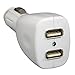 niceEshop 2-Port USB Car Charger Adapter for iPod/iPhone, MP3, Cell Phone
