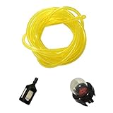 Amhousejoy New Replacement Snap In Primer Bulb Fuel Line Filter For McCulloch Chainsaw 3210 3214 3216 3200