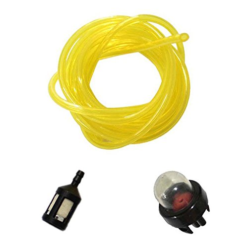 Amhousejoy New Replacement Snap In Primer Bulb Fuel Line Filter For McCulloch Chainsaw 3210 3214 3216 3200