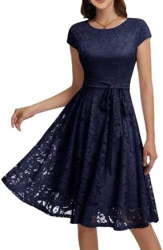 juniors' lace-up a-line dress Juniors' Floral-Print Lace-Up A-Line Dress