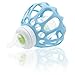 Honeypie Baby Bottle Holder (For Wide Neck Bottles): Premium Silicone Bottle Cover that Gives any Bottle Handles; Makes Feeding Baby Easier -(Color: Blue)