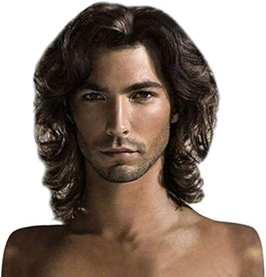 Fashion Cool Wigs Short Natural Hair Chocolate Color Handsome Wig