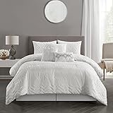Stratford Park White Queen Size Comforter Set, 7