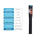 Visual Fault Locator (VFL), Red Light Pen 10mW Fiber Optic Cable Tester Meter with 2.5mm Connector, Up to 10KM
