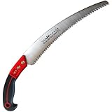 TABOR TOOLS Pruning Saw For Trimming Tree Branches &amp; Clearing Forest Trails, 13" Curved Steel Turbocut Pull-Action Blade, Your Next Professional Pruning Tool!
