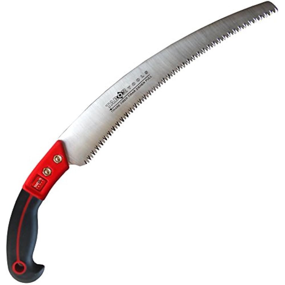 Pruning Saw, 13 Inch Hand Curved Blade, Suitable Trimming Tree Branches