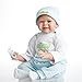 SanyDoll Reborn Baby Doll Vinyl 22inch 55cm Lovely Lifelike Cute Baby Birthday
