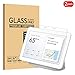 [2-Pack] PULEN for Google Home Hub and Google Nest Home Hub Screen Protector (7'' Display),HD Full Screen Coverage No Bubble High Defitnition 9H HardnessTempered Glass (7 Inch)