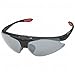 Rawlings Flip Sunglasses Mens Adult Baseball Wrap Adult Shades Black 10203592
