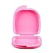 Dental Care Orthodontic Retainer Mouthguard Dentures Case Box (Pink)