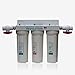 Whole House 3-Stage Water Filtration System, 3/4