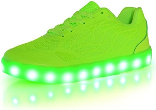 ECF Women shoes USB Charging LED Glow Shoes Flashing Sneakers