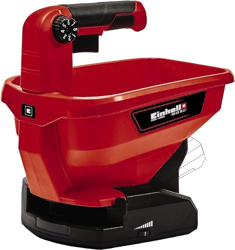 Einhell Épandeur Universel Ge-Us 18 Li-Solo Power X-Change (Lithium-Ion, 3,3 L, Régulation De La Vitesse En 6 Étapes, Réglage De La Dispersion En 8 Étapes, Sans Batterie Ni Chargeur)