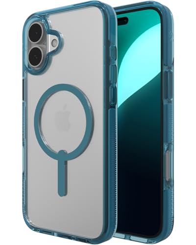 ZAGG Santa Cruz Snap iPhone 16 Plus Case – MagSafe Compatible, 13ft Military-Gr…