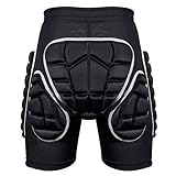 Protection Hip,3D Padded Shorts Breathable Protective Gear for Ski Skate Snowboard Skating Skiing