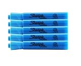 Sharpie Accent Tank-Style Highlighters, 5 Colored Highlighters, Chisel Tip (Fluorescent Blue, 5-Pack)