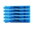 Sharpie Accent Tank-Style Highlighters, 5 Colored Highlighters, Chisel Tip (Fluorescent Blue, 5-Pack)