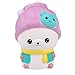 AIKEMI Easter Squishies Cartoon Bear Squishy Slow Rising Scented Squeeze Stress Relief Toys Gifts（purple）
