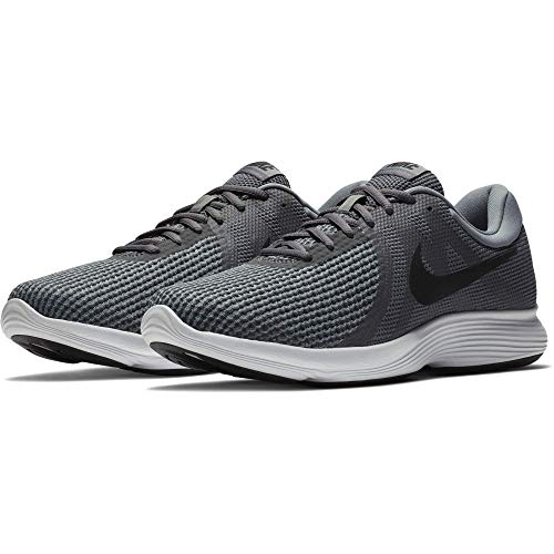 Nike Men's Revolution 4 Running Shoe, Dark Grey/Black-Cool Grey/White, 13 Regular US