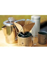 Snow Peak, café por goteo, plegable, para hombres.