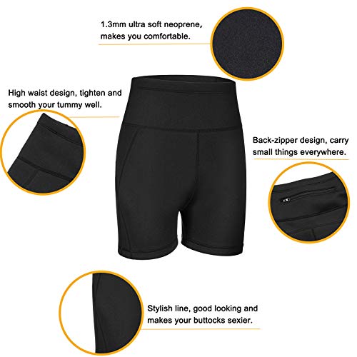 image for CtriLady Women Wetsuit Shorts Surfing Kayaking Snorkeling Swimming Pan
