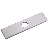 iVIGA 10" Sink Faucet Hole Cover Deck Plate for