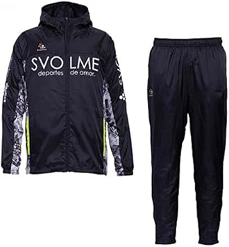 Amazon Co Jp Svolme スボルメ ウィンドブレーカー上下セット サッカー フットサルウェア メンズ レディース 173 173 Black Xl スポーツ アウトドア