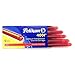 Pelikan 4001 GTP/5 Ink Cartridges for Fountain Pens, Brilliant Red, 1.4ml, 5 Pack (310623)