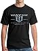 Wayne Enterprises T-Shirt - Vintage Metallic Silver Print