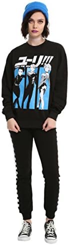 Hot Topic Yuri!!! On Ice Characters Girls Sweatshirt