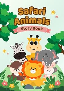 Livro Safari animais : Livro para colorir