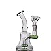 Glass-100 Newest Bubbler 8 Inch Tall 14mm Joint Glass Filter Cup Pipes